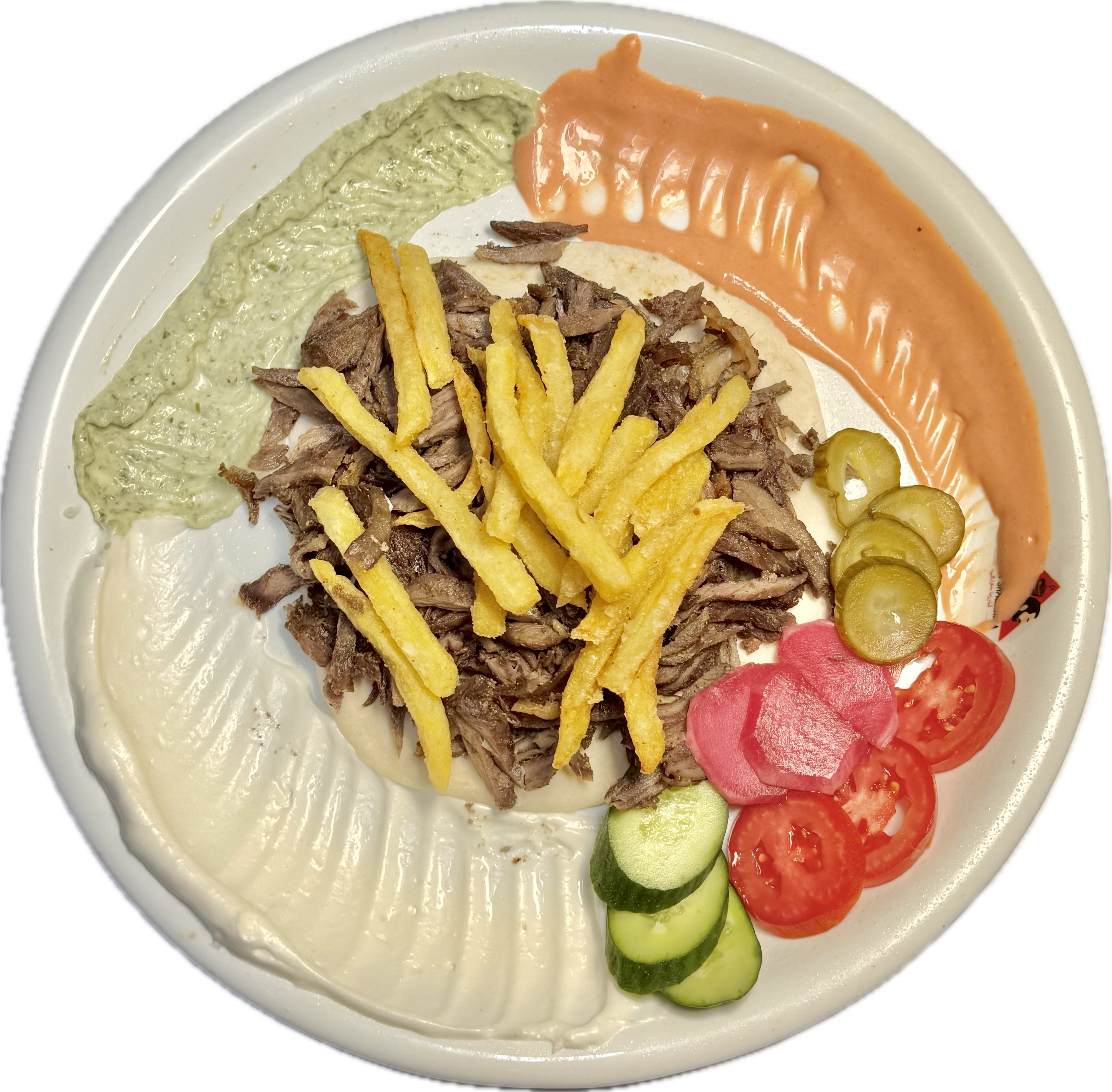 Beef Shawarma Platter (serves 1)
