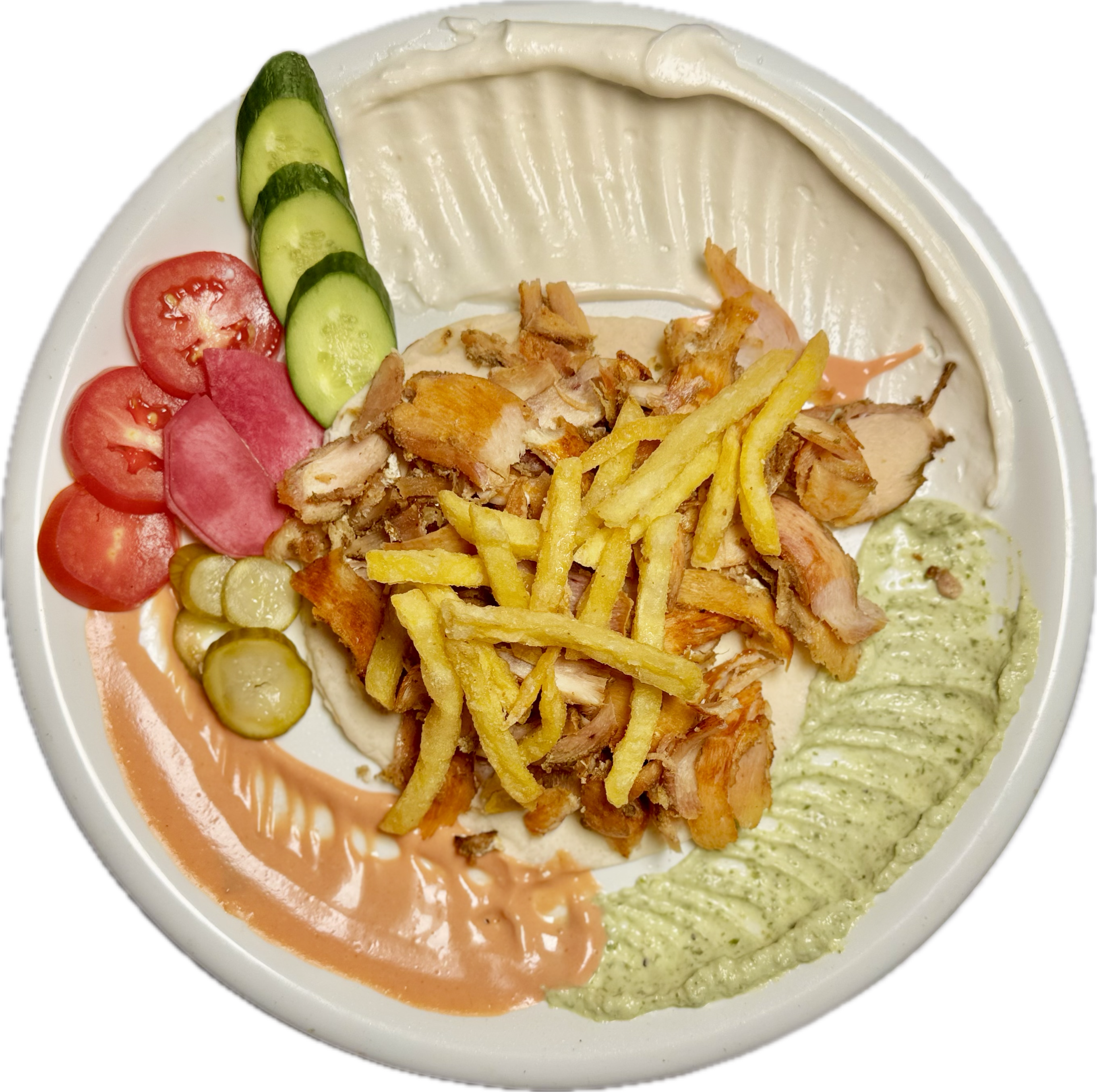 Chicken Shawarma Platter ( serves 1)