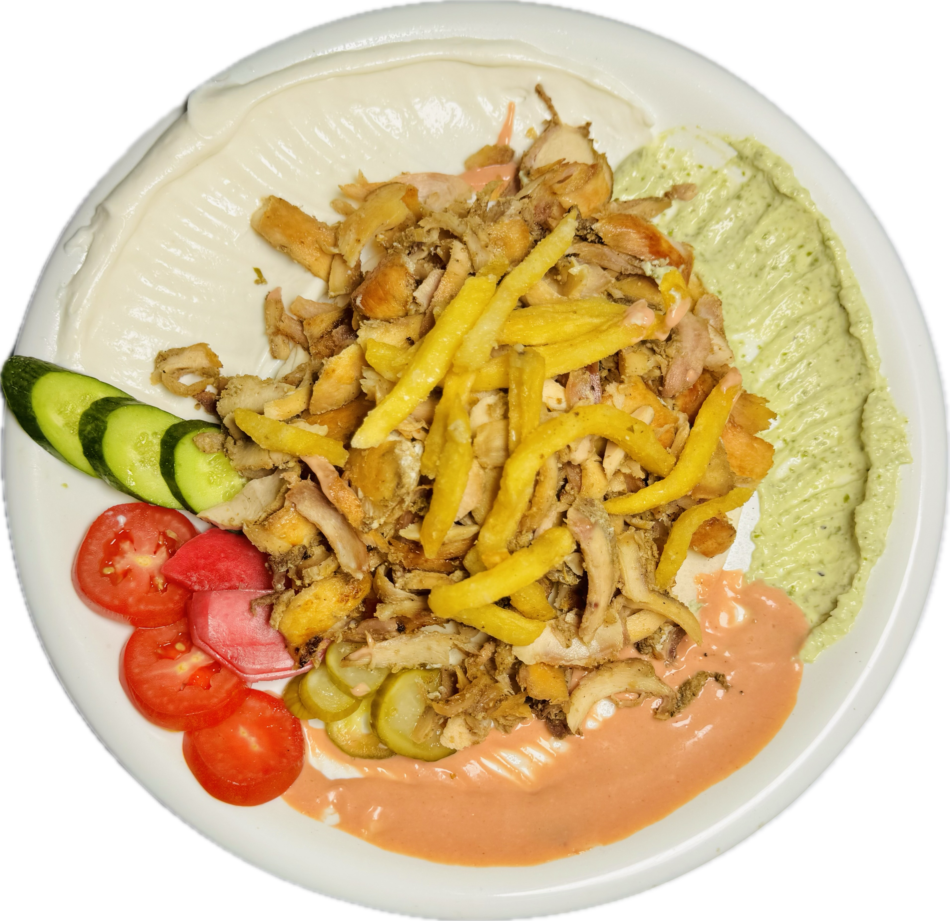 Chicken Shawarma Platter ( serves 2)