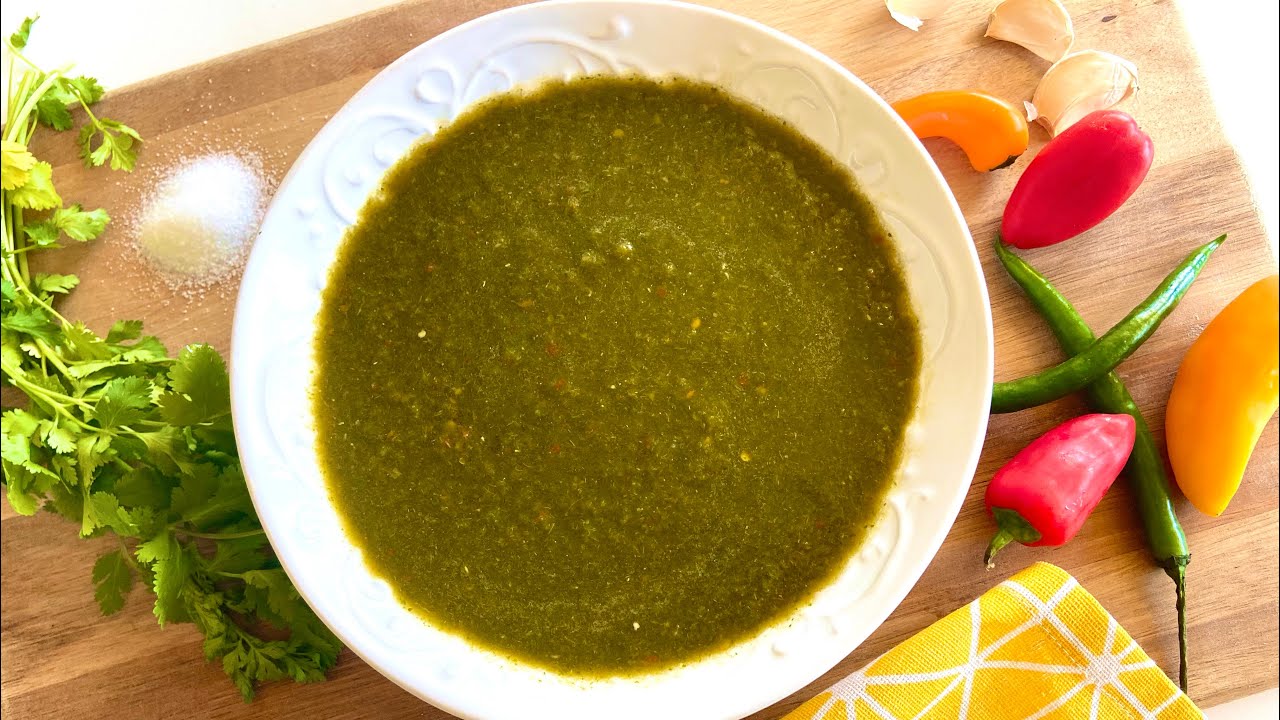 Afghan Green Chutney